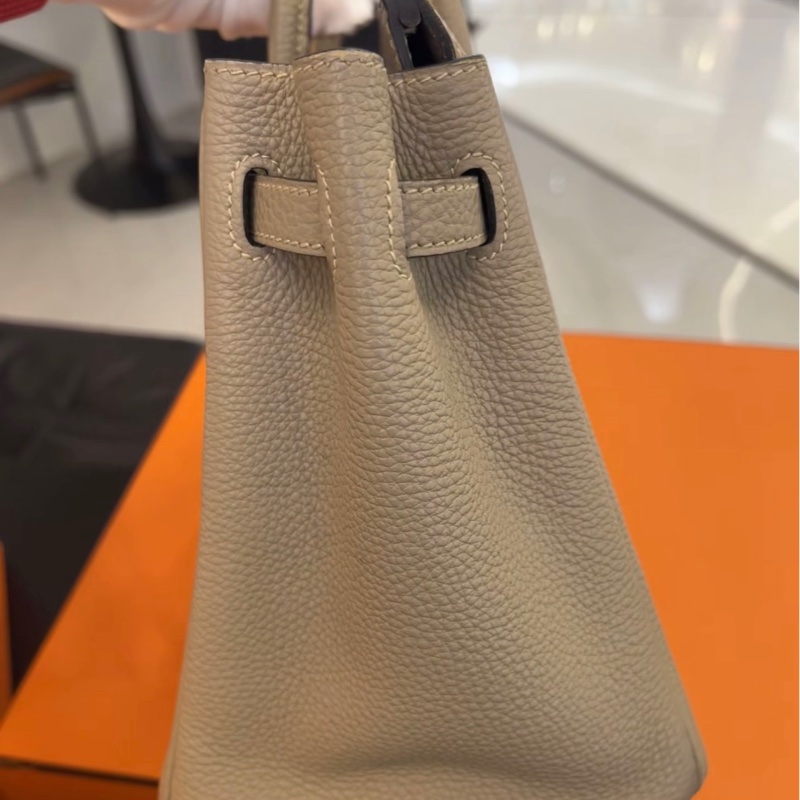愛馬仕Hermes birkin 25 斑鳩灰  框I刻-2