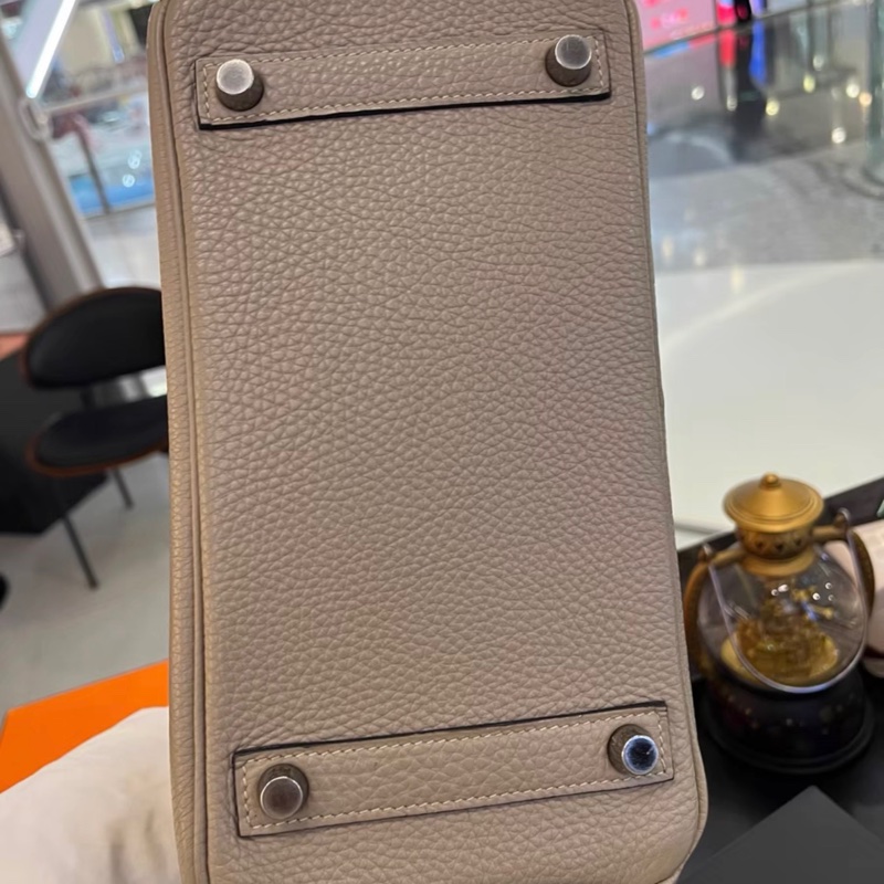 愛馬仕Hermes birkin 25 斑鳩灰  框I刻-3