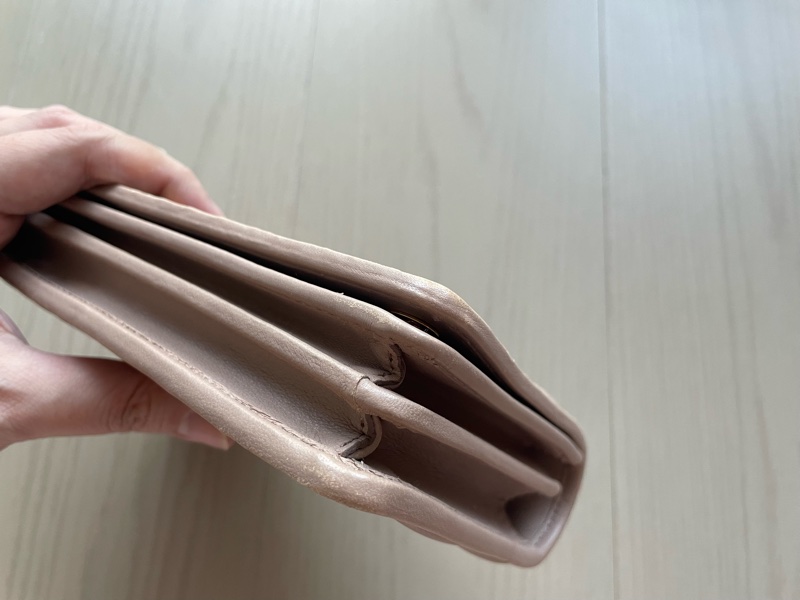 Miu Miu Matelasse wallet on chain 皺摺紋斜背包-4