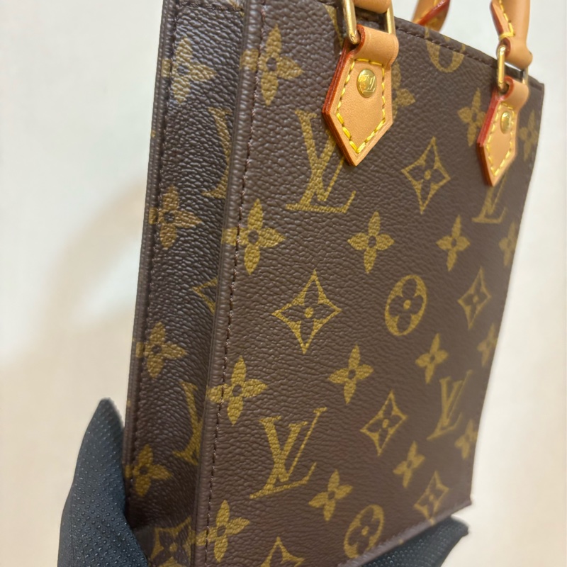 LV 迷你托特Petit Sac Plat Mini Tote 老花款-1
