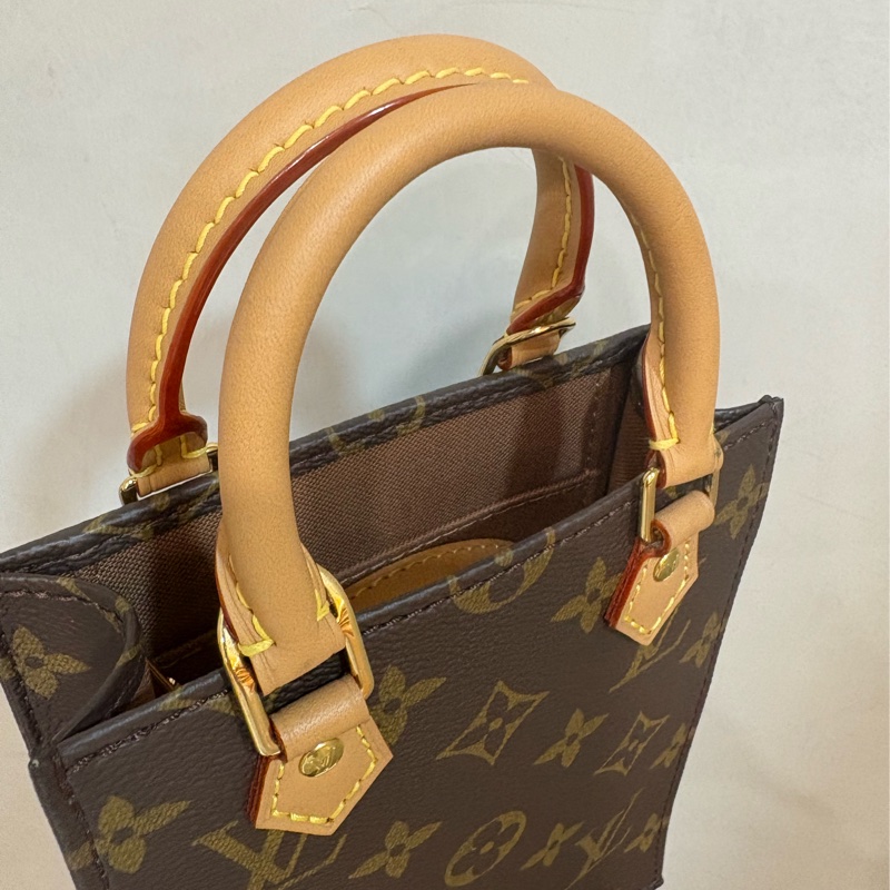 LV 迷你托特Petit Sac Plat Mini Tote 老花款-2