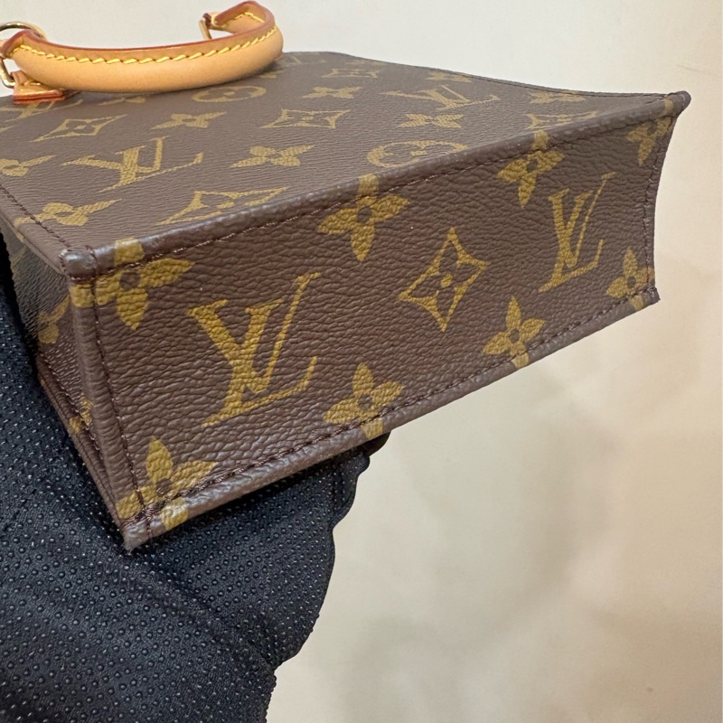 LV 迷你托特Petit Sac Plat Mini Tote 老花款-3