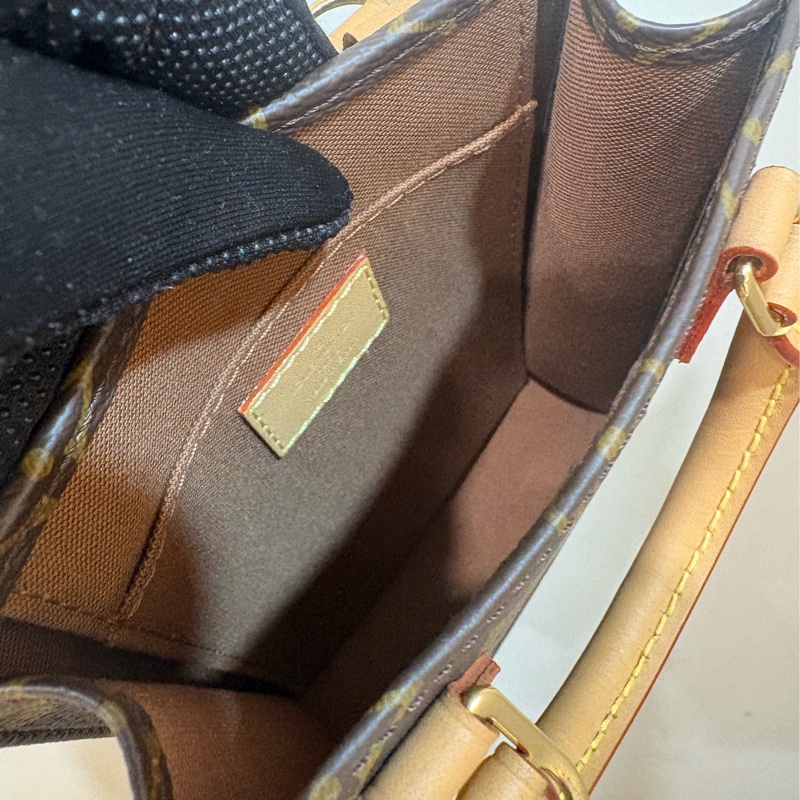 LV 迷你托特Petit Sac Plat Mini Tote 老花款-4