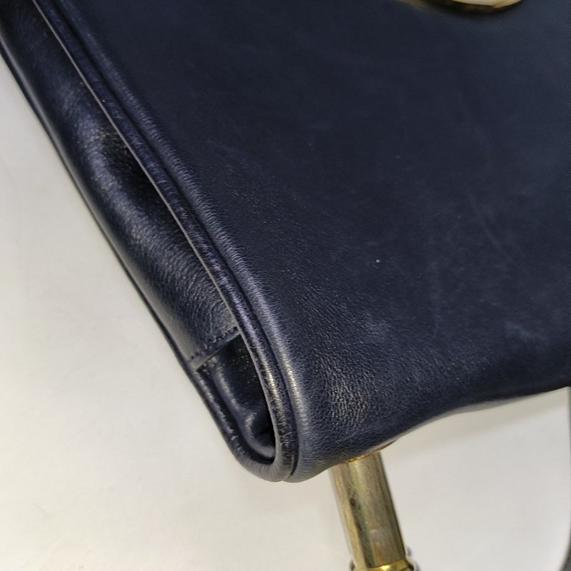 GUCCI Blondie黑色牛皮單肩包手拿包斜挎包 金色五金-9