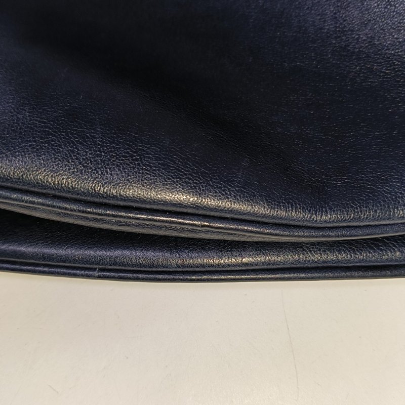 GUCCI Blondie黑色牛皮單肩包手拿包斜挎包 金色五金-12