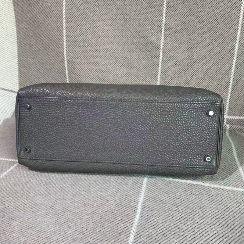 二手Hermes愛馬仕Kelly35 8F銀扣Togo皮-3