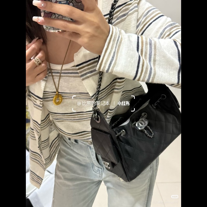 Chanel 26C mini 25Bag 荔枝銀鍊下單區-2