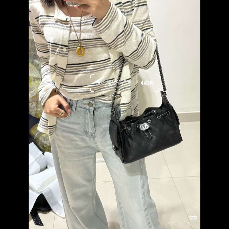 Chanel 26C mini 25Bag 荔枝銀鍊下單區-4