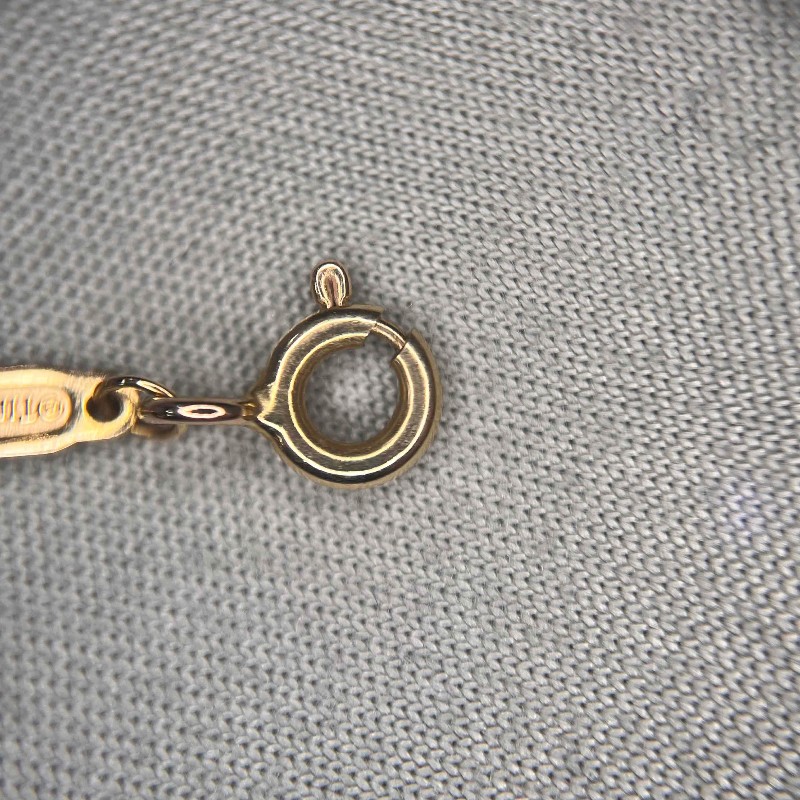 Tiffany 新款小號笑臉項鍊 18K玫瑰金 小u-7