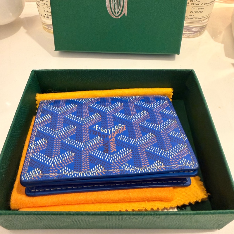 GOYARD💙雙折卡包 卡夾包-1