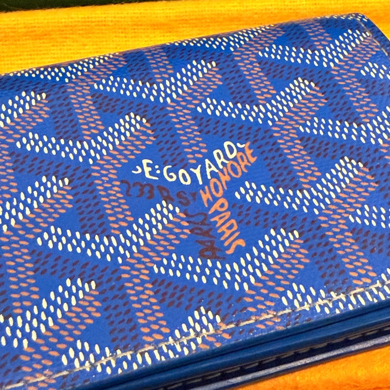 GOYARD💙雙折卡包 卡夾包-4