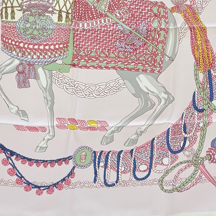 【全❤️全套】Hermes 絲巾圍巾披肩 定音鼓手-4