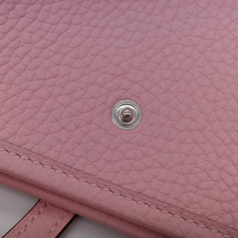 Hermès 愛馬仕 Evelyne TPM 16 Amazone 櫻花粉 粉色 牛皮 帶絲巾 肩背包-8