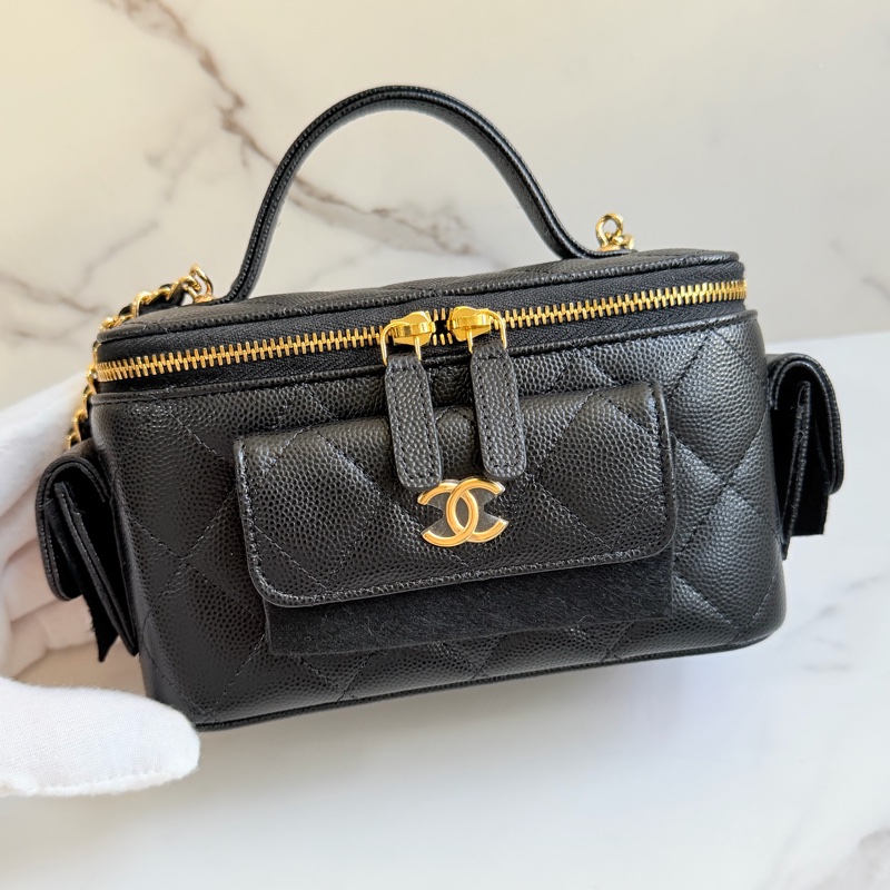 ✨CHANEL Cargo 長盒子/化妝盒 新版序號  （全新品）-1