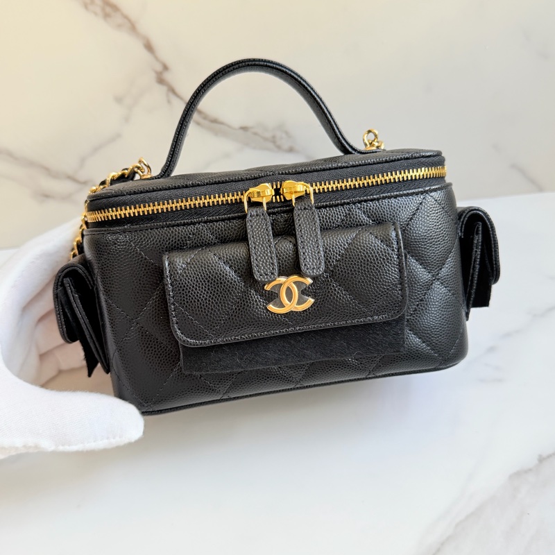 🎆迎新年只要$100000🔥CHANEL Cargo 長盒子/化妝盒 新版序號  （全新品）-2