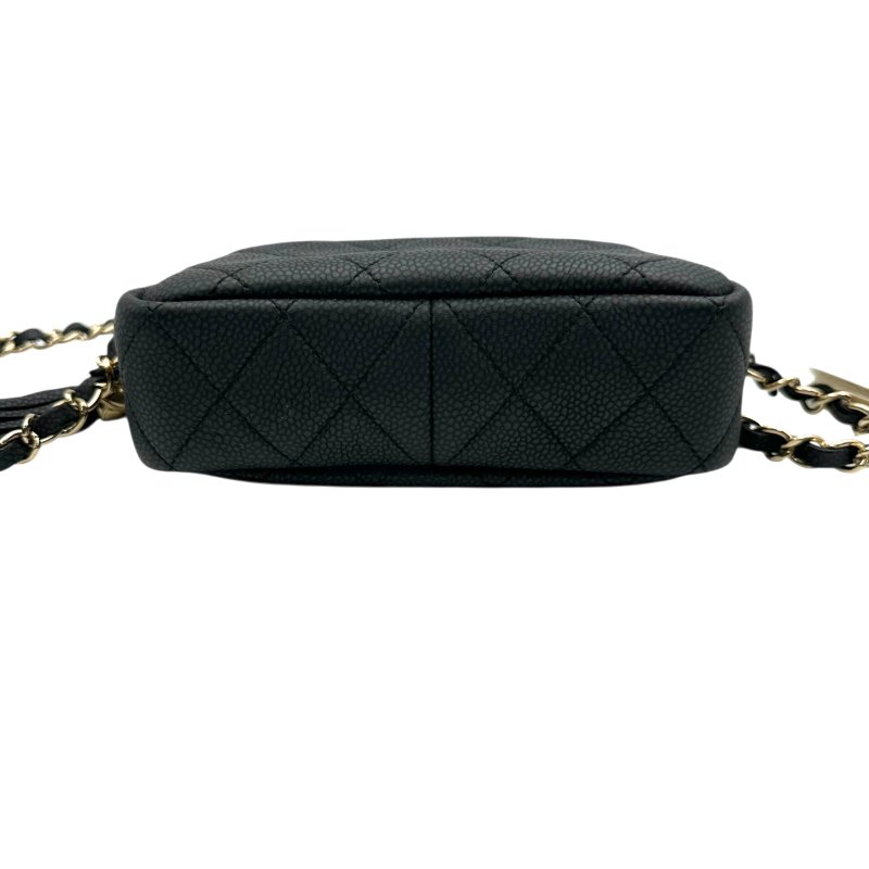 【美收精品】CHANEL 黑色單肩包 C-55-2
