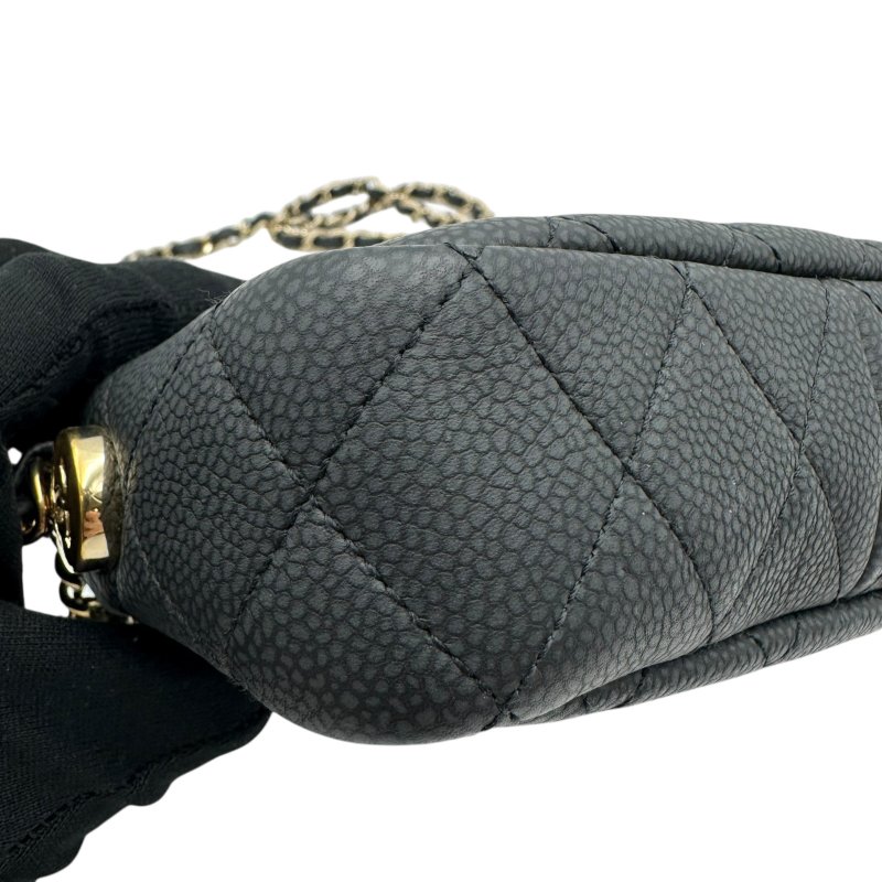 【美收精品】CHANEL 黑色單肩包 C-55-6