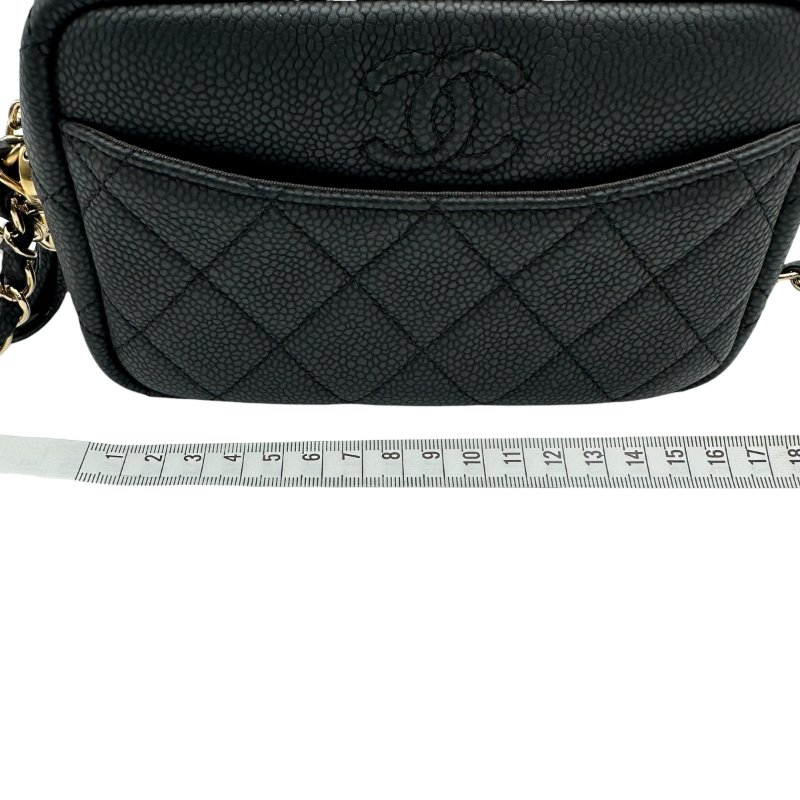 【美收精品】CHANEL 黑色單肩包 C-55-13