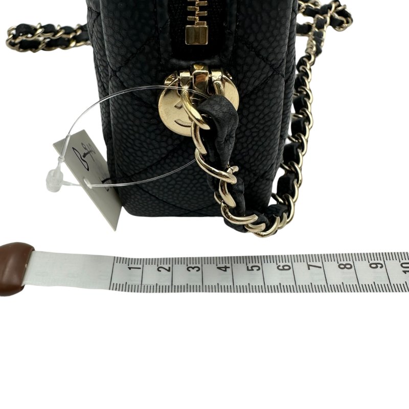 【美收精品】CHANEL 黑色單肩包 C-55-15