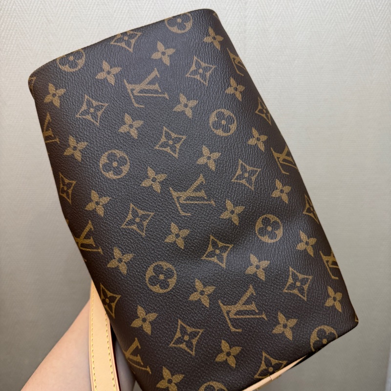 （極新！！）LV 原花金釦Speedy 25手提斜背波士頓包M46977-9