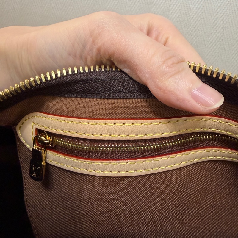 （極新！！）LV 原花金釦Speedy 25手提斜背波士頓包M46977-15