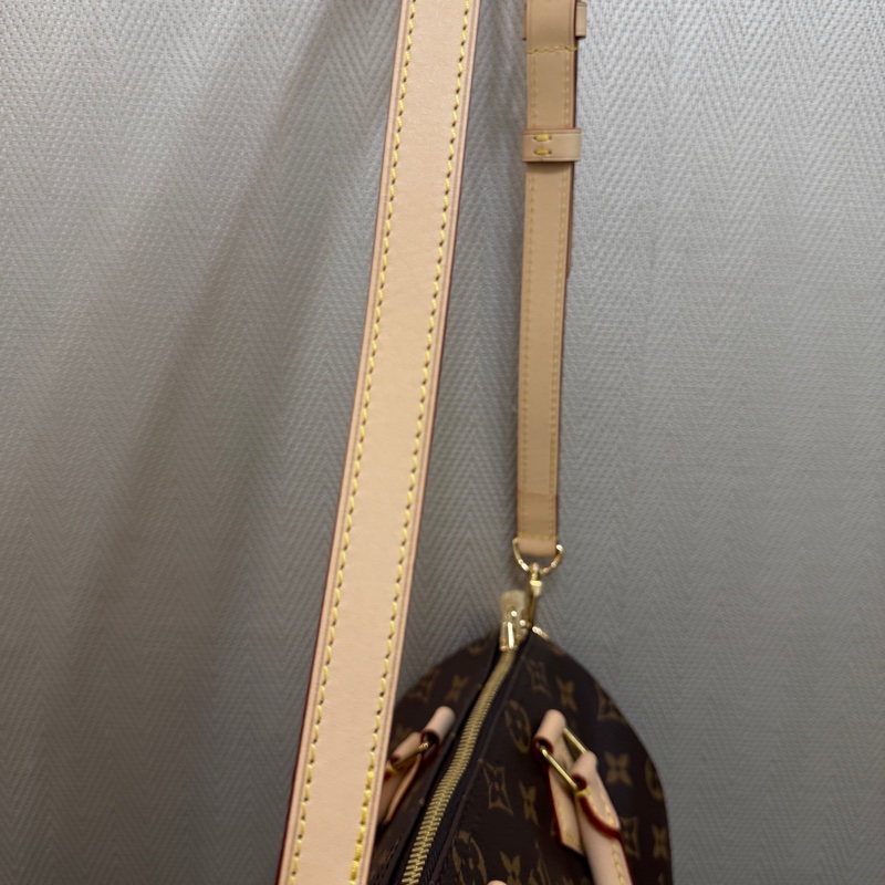 （極新！！）LV 原花金釦Speedy 25手提斜背波士頓包M46977-19