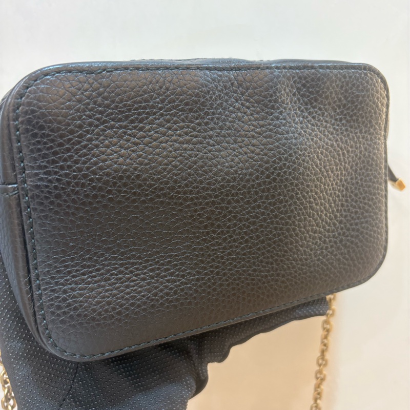 Dior 黑金雙層相機包 復古金鏈條-3