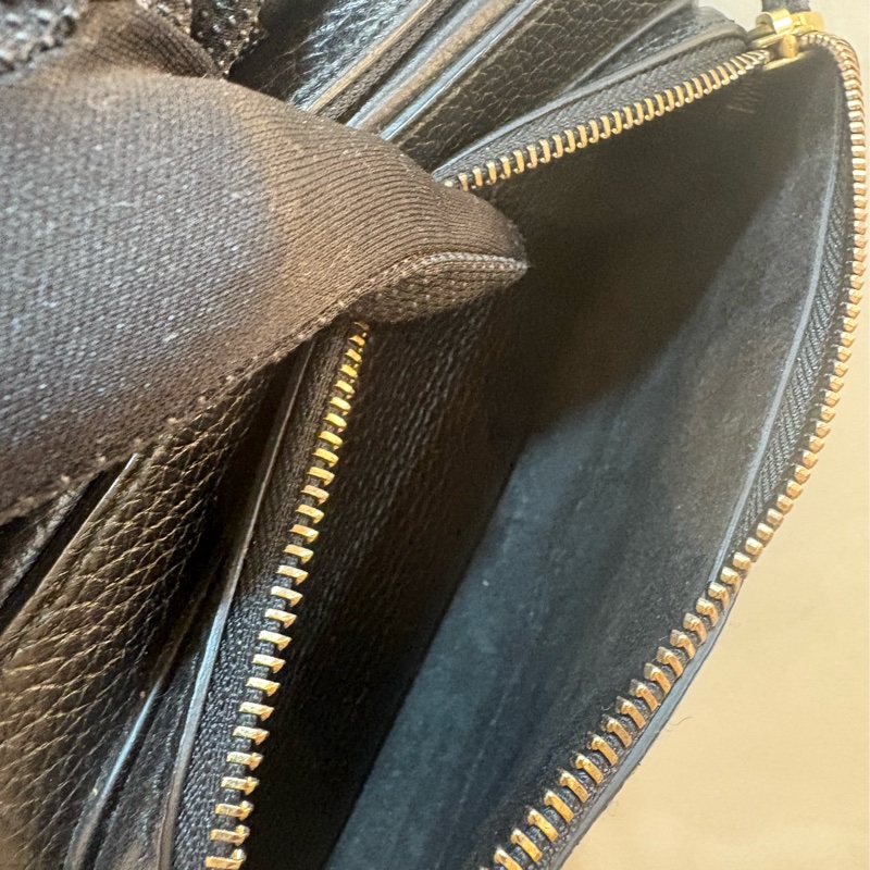 Dior 黑金雙層相機包 復古金鏈條-7