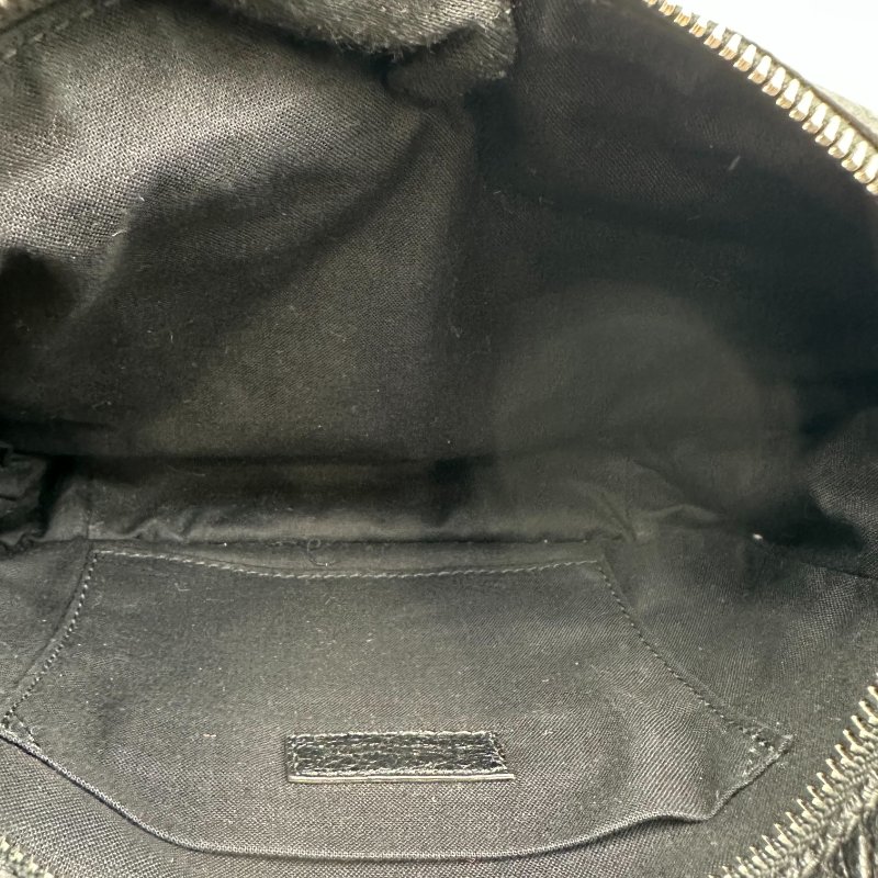 【美收精品】BALENCIAGA 黑機機車斜背包 C-58-10