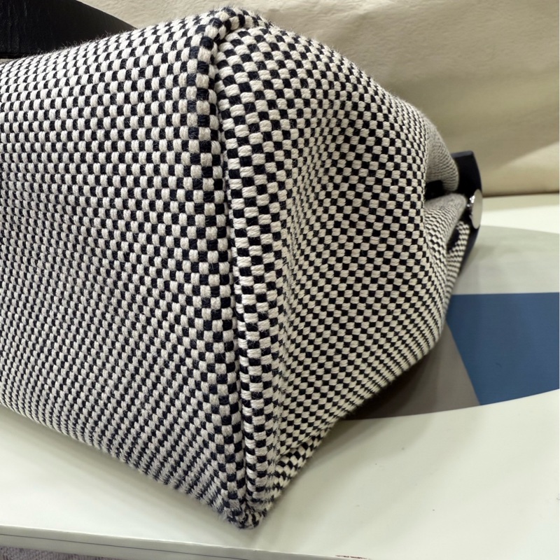 Hermes herbag31 熊猫拼色 B刻-5