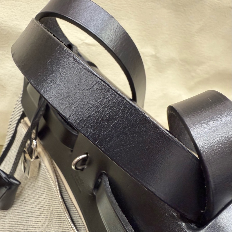 Hermes herbag31 熊猫拼色 B刻-8