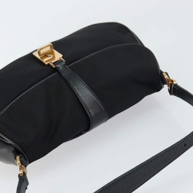 【日本直送】PRADA 黑色金色尼龍肩包，正品編號 156452-5