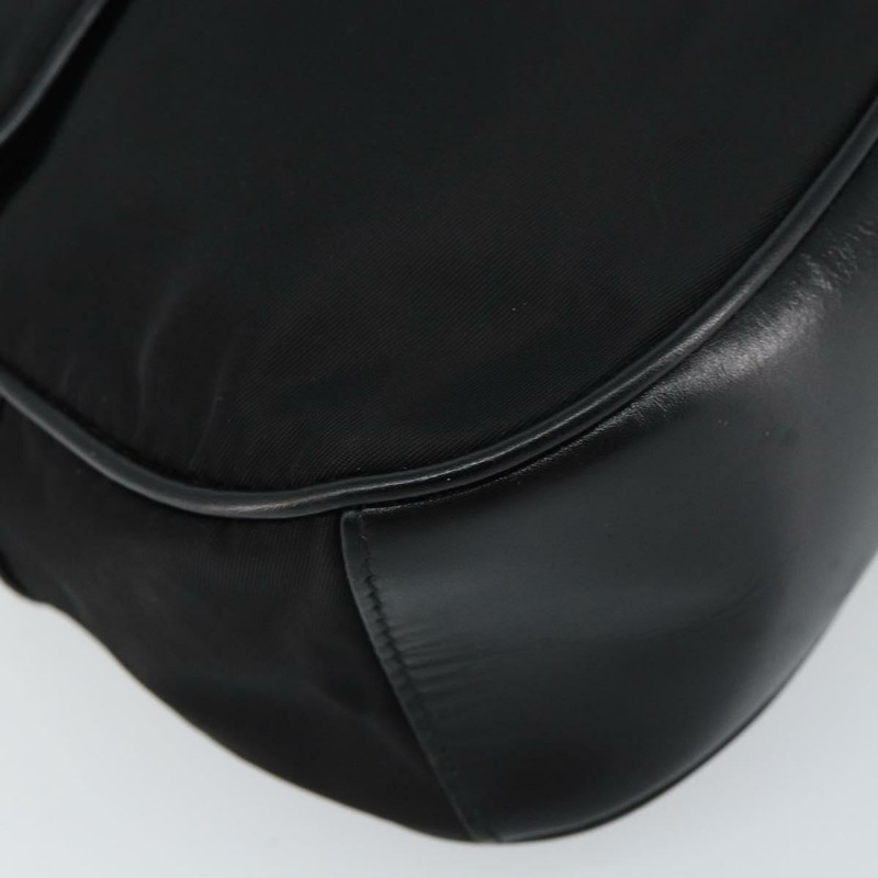 【日本直送】PRADA 黑色金色尼龍肩包，正品編號 156452-13