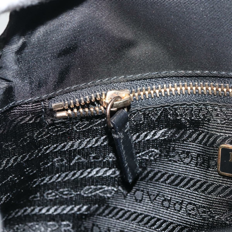 【日本直送】PRADA 黑色金色尼龍肩包，正品編號 156452-21