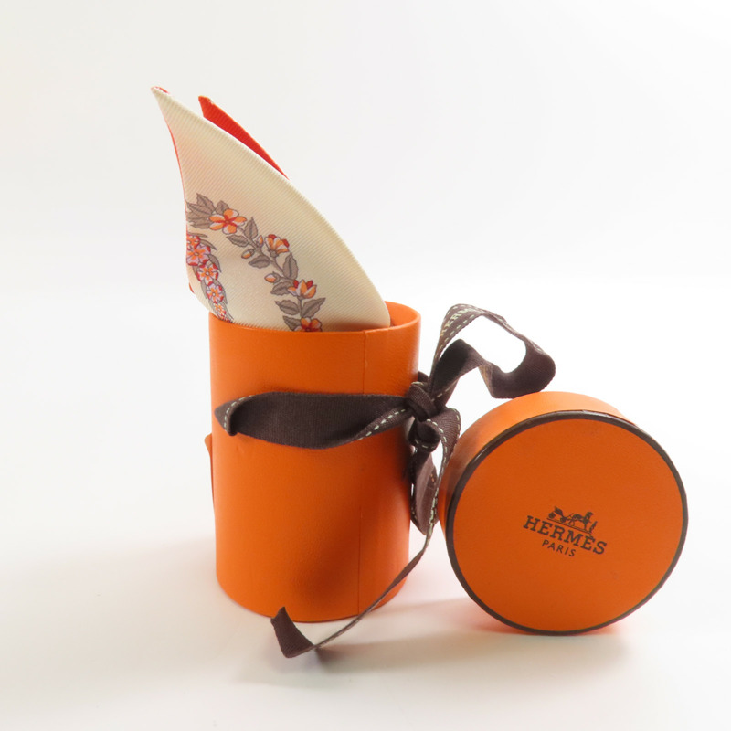 HERMES 絲質Twilly絲巾-7