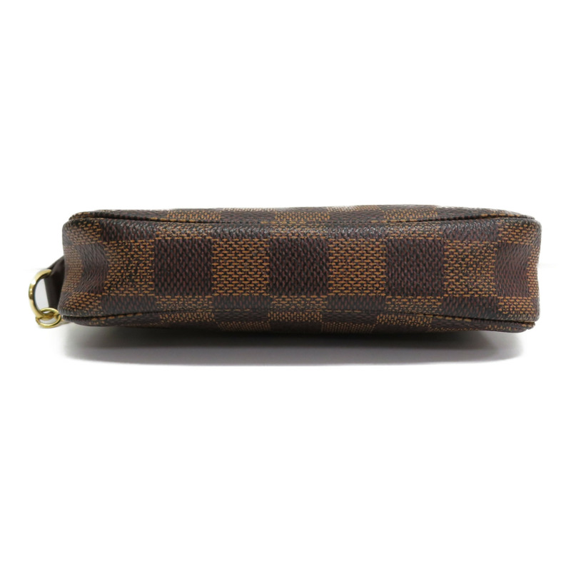 棕色 棋盤格帆布 Mini Pochette Accessoires 手提包 N58009【LOUIS VUITTON LV 路易威登】 N58009-3