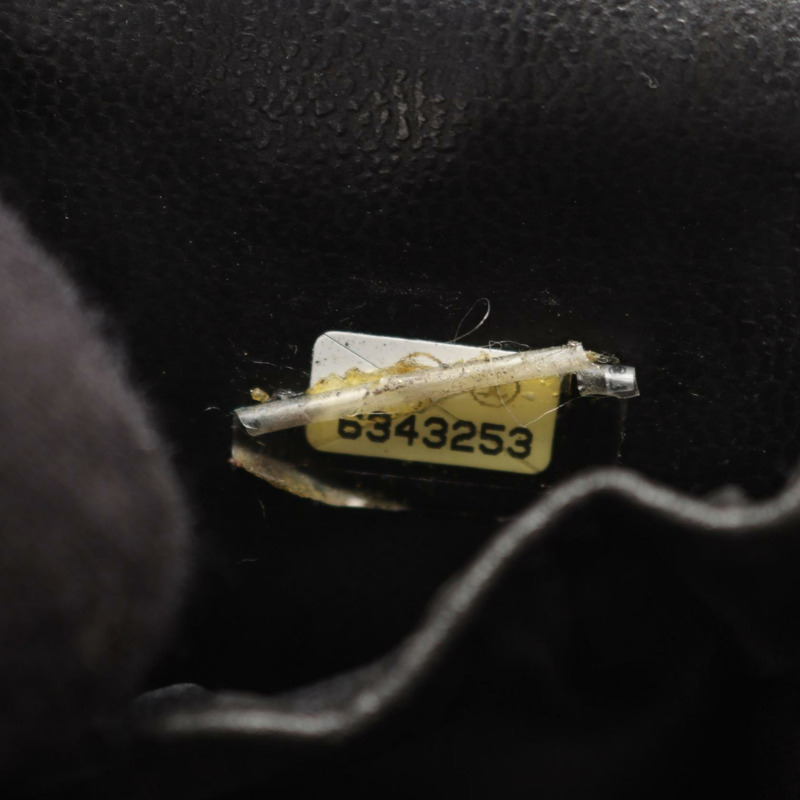 香奈兒 COCO 標誌手提包 A01998 小牛皮 黑色 GHW 二手 女士 CC 標誌-4