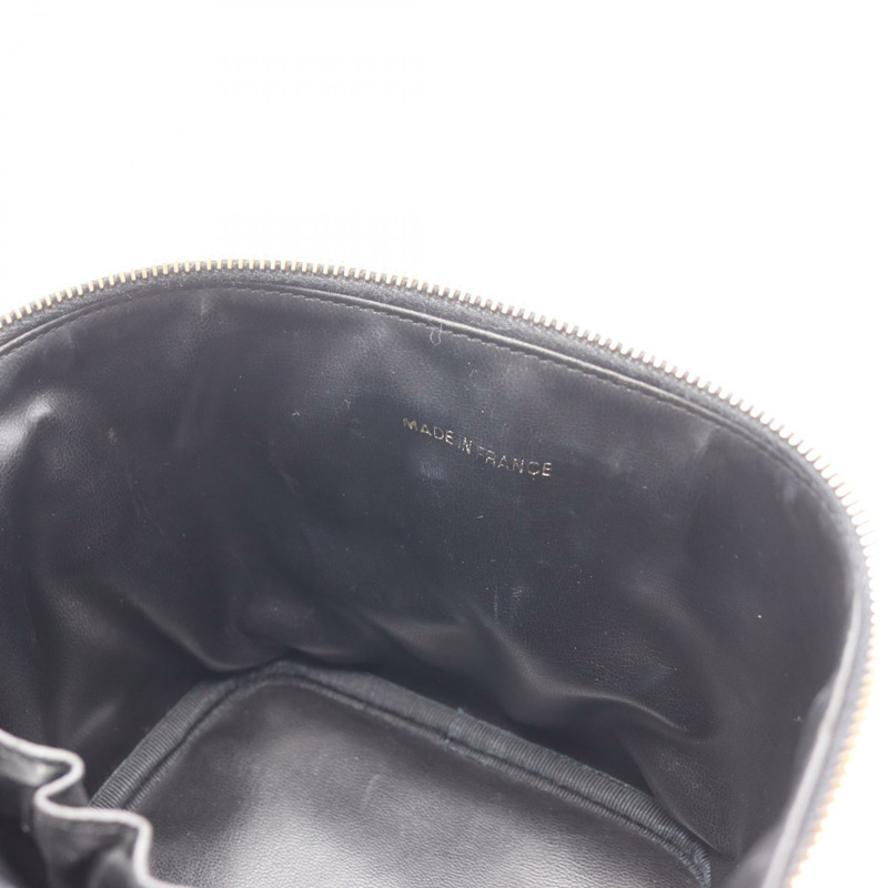 香奈兒 COCO 標誌手提包 A01998 小牛皮 黑色 GHW 二手 女士 CC 標誌-7