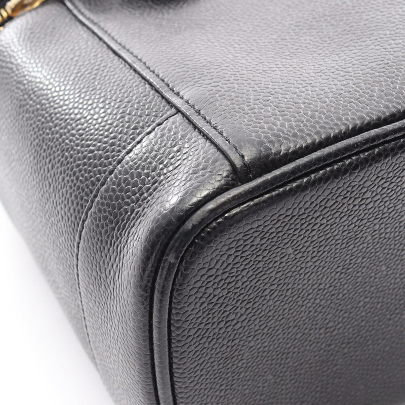 香奈兒 COCO 標誌手提包 A01998 小牛皮 黑色 GHW 二手 女士 CC 標誌-10