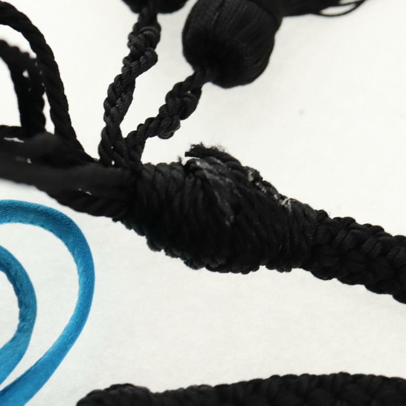 【日本直送】PRADA 手提包 緞面 藍色 金色 正品 157879V-7