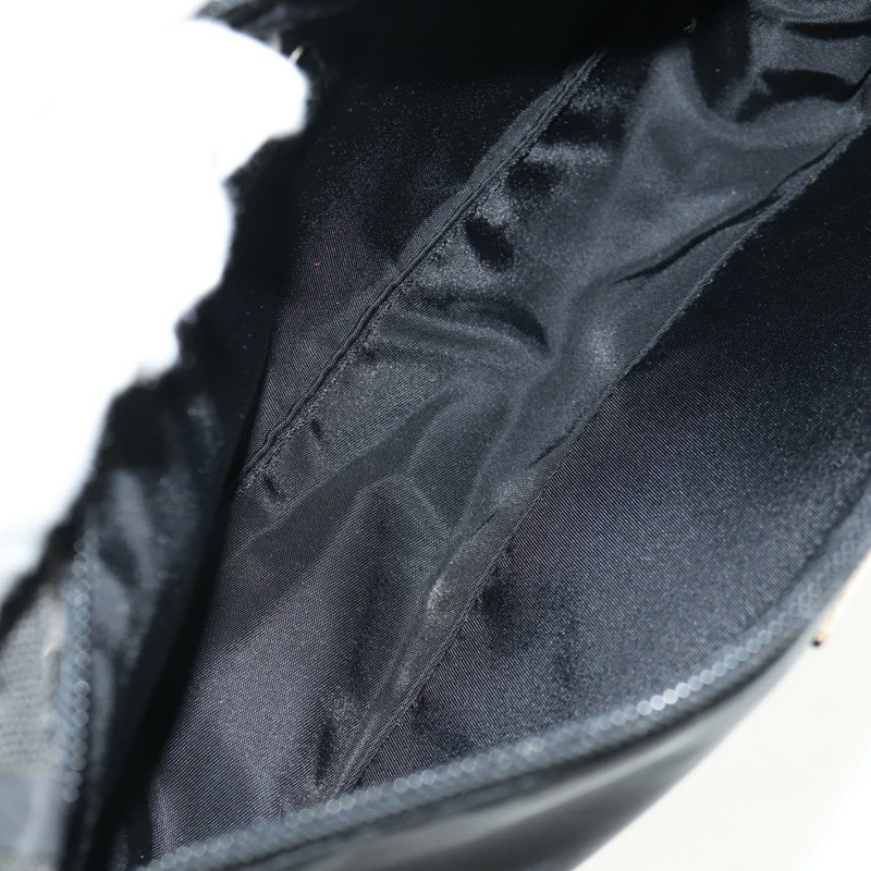 【日本直送】PRADA 尼龍黑色銀色配件包 Auth 158519V-9