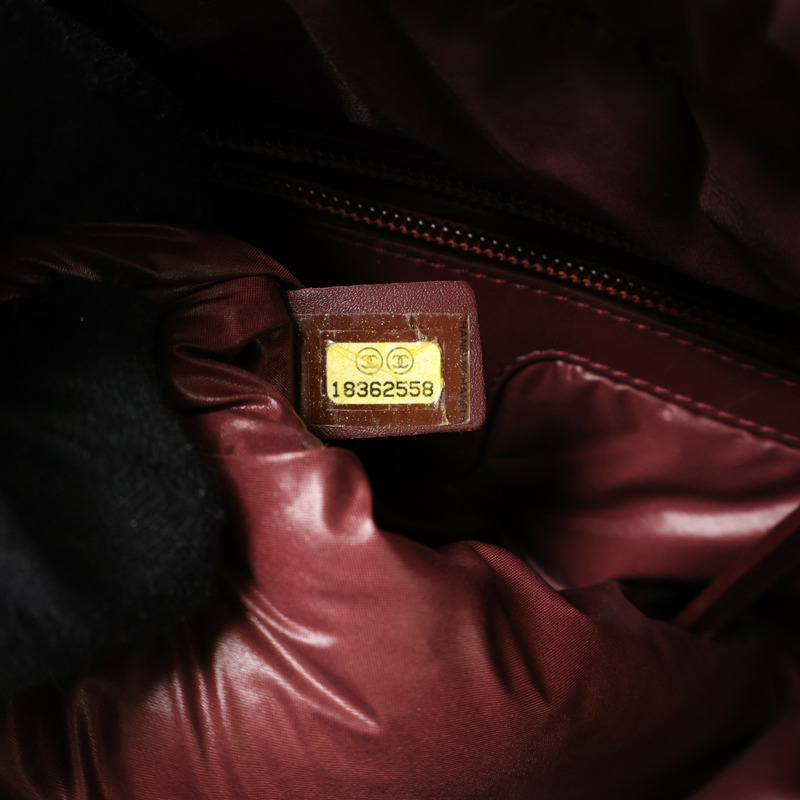 CHANEL 尼龍Coco Cocoon Messenger銀扣肩背袋-11