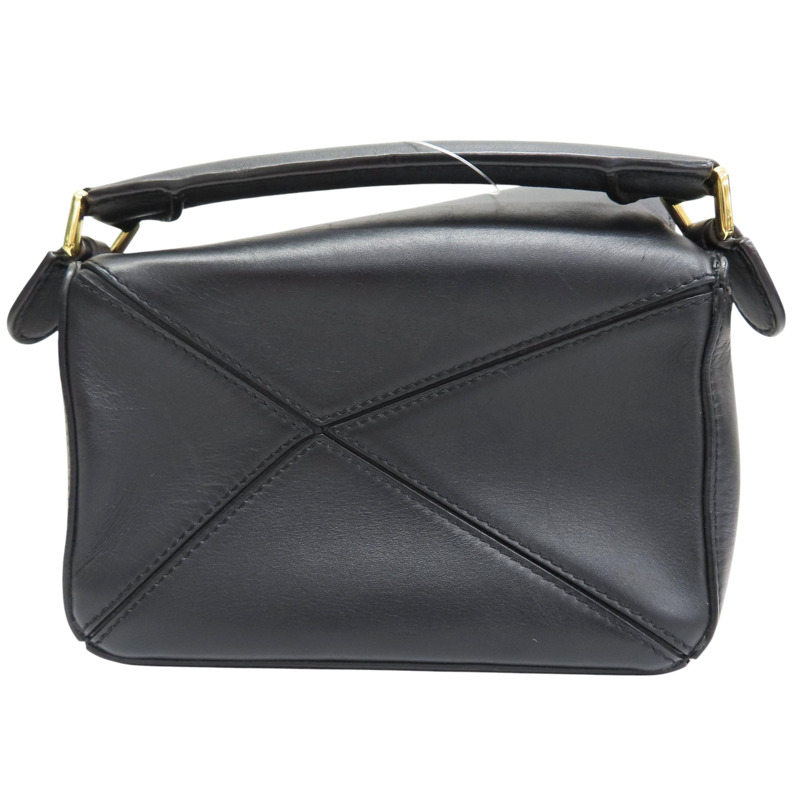 黑色 牛皮 puzzle bag mini 吉卜力 肩背包【LOEWE 羅威】 A510U95X64-1