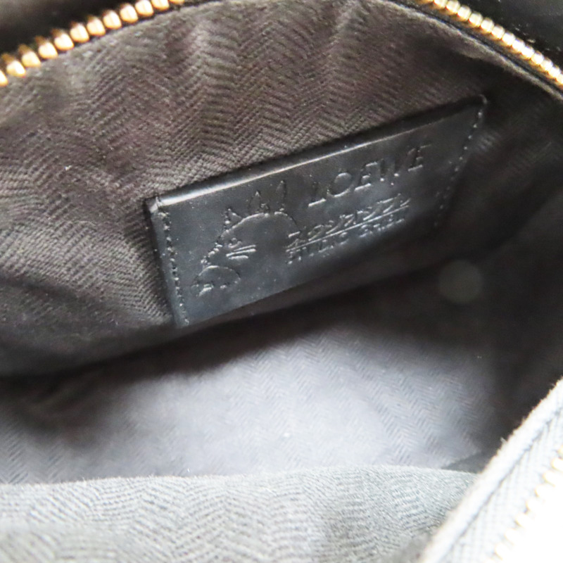 黑色 牛皮 puzzle bag mini 吉卜力 肩背包【LOEWE 羅威】 A510U95X64-4