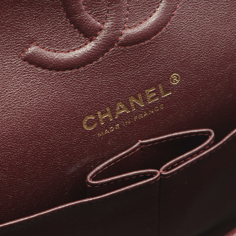 香奈兒 (CHANEL) Matelasse W 翻蓋鏈條單背包 A01113 黑色皮革 二手金色五金 COCO-3