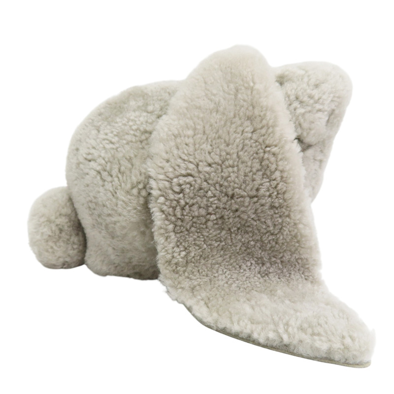 灰色 毛絨 兔子 肩背包【LOEWE 羅威】-1