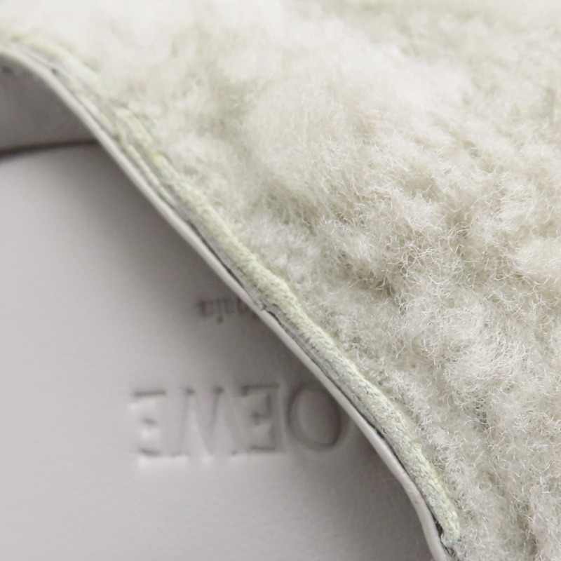 灰色 毛絨 兔子 肩背包【LOEWE 羅威】-10