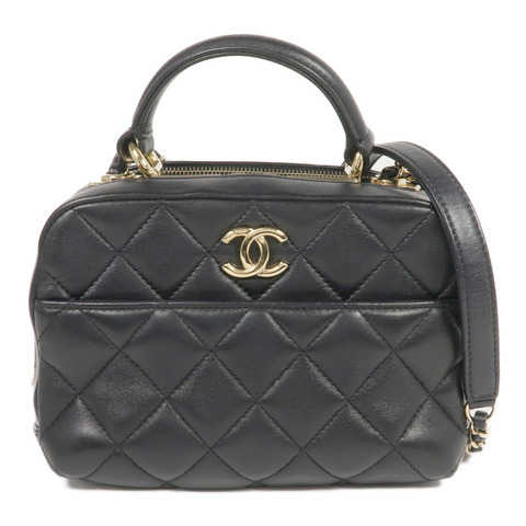 CHANEL 羊皮皮革Trendy CC金扣手挽肩背兩用袋