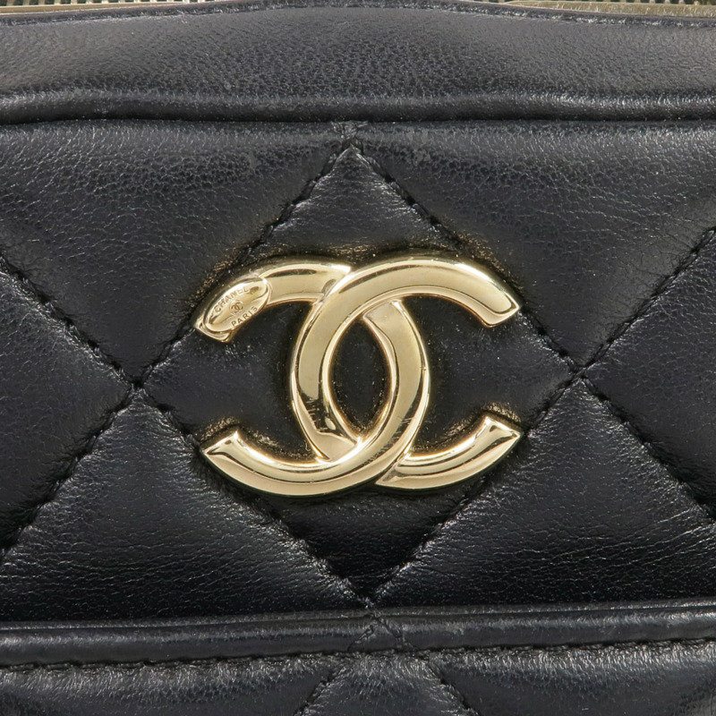 CHANEL 羊皮皮革Trendy CC金扣手挽肩背兩用袋-9