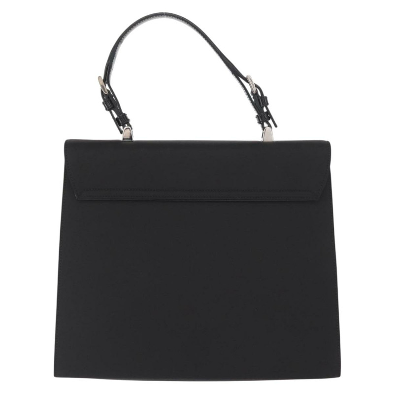 【日本直送】PRADA 尼龍手提包 黑色 銀色 正品 157269SAV-1